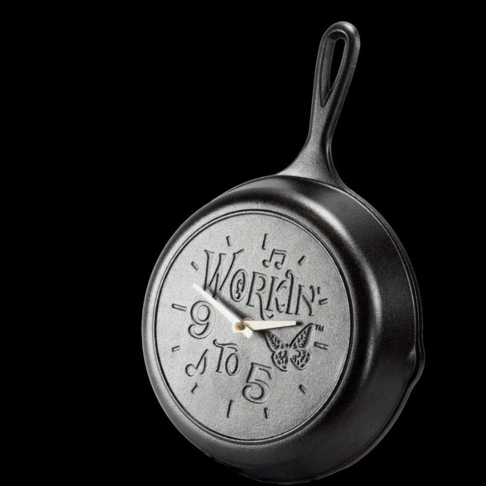 Lodge X Dolly Parton, "Workin 9 To 5," Skillet Clock